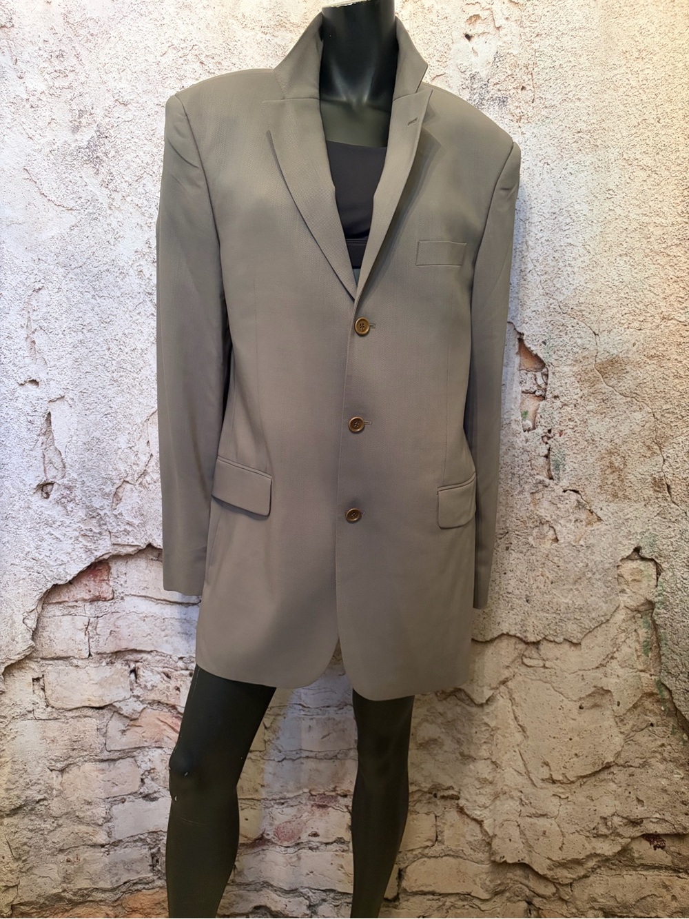 Hugo Boss Sage Wool Angelico Lucca Blazer
